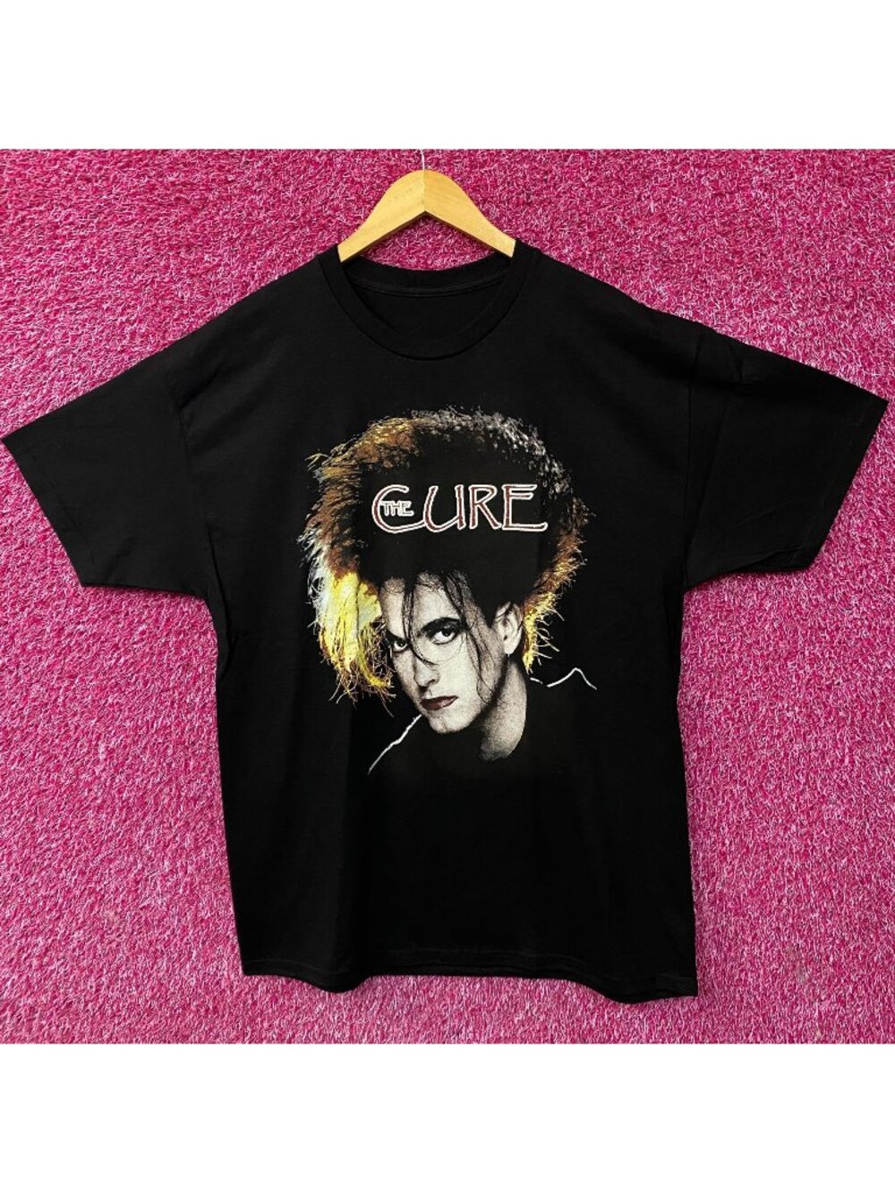 The Cure Robert Smith Graphic Band T-shirt Large